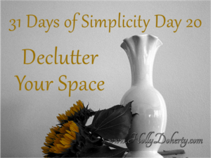 simplify your life declutter simplicity